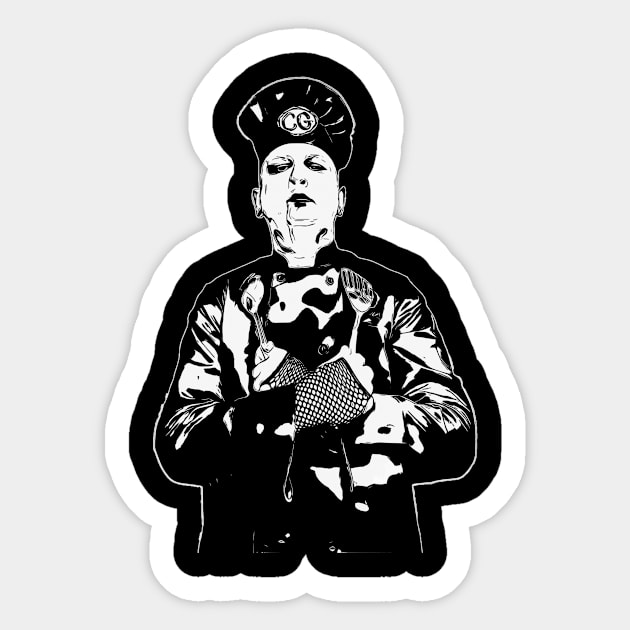 The Cooking Goth Sticker by The Cooking Goth Merch Store